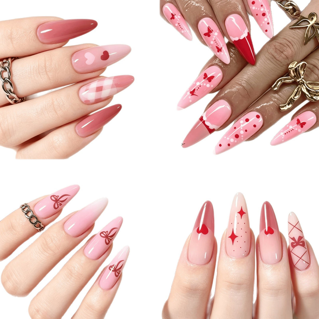 Decorative Press-On Nail Art Set Kalsten 1787228515