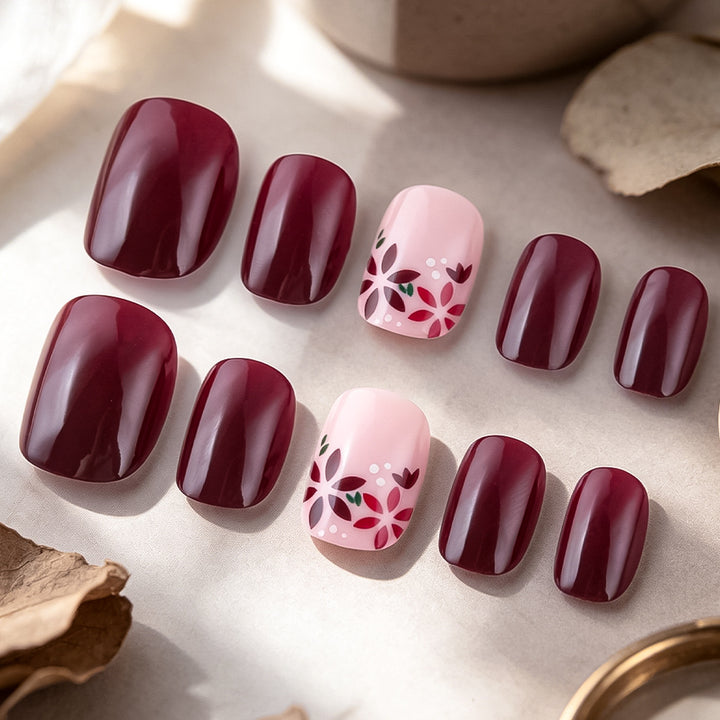 Floral Design Gel Nail Art Set Kalsten 1787542981
