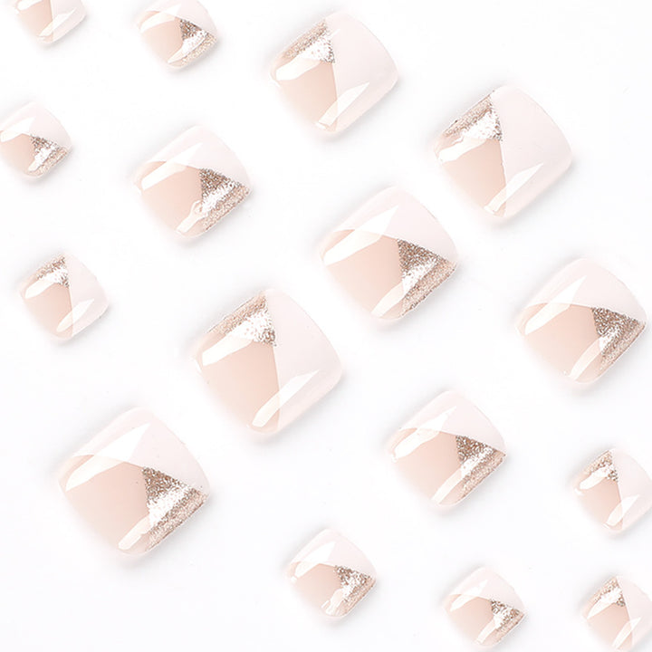 Artful nail art with glamorous accents Kalsten