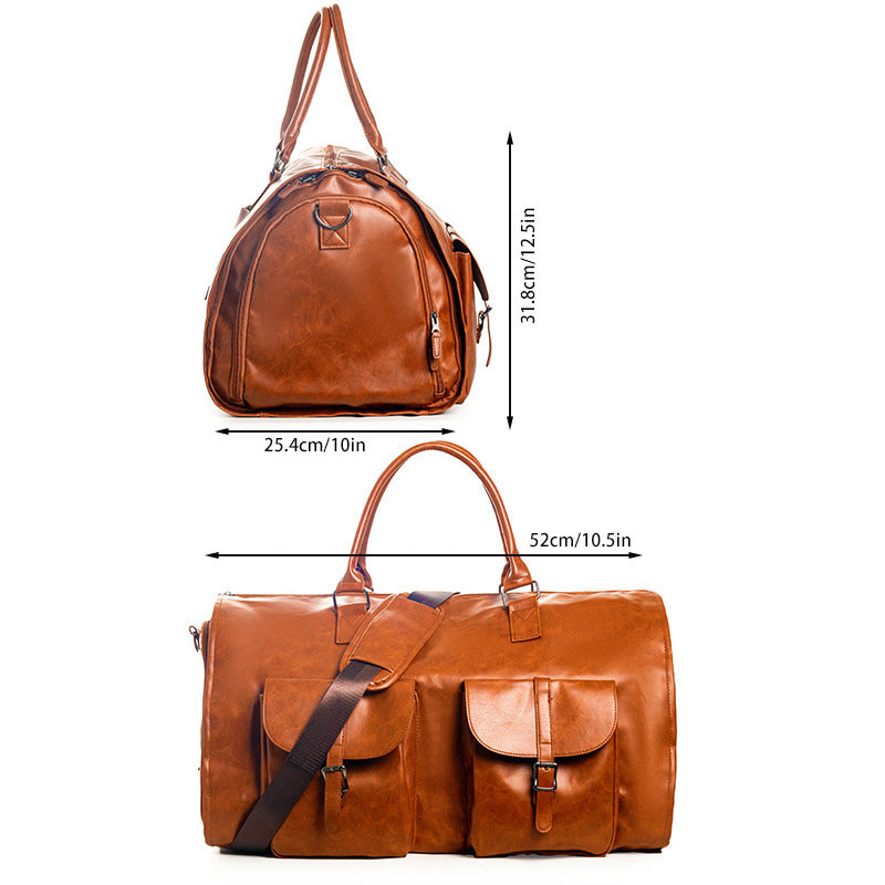 Elegant Travel Bag with Practical Outer Pockets Kalsten