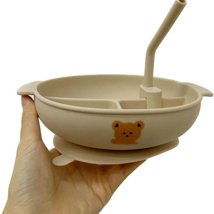 Silicone Baby Feeding Spoon and Fork Set with Soft-Tip Ergonomic Handles
