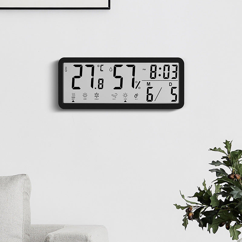 Digital multifunction weather alarm clock with hygrometer and temperature display Kalsten