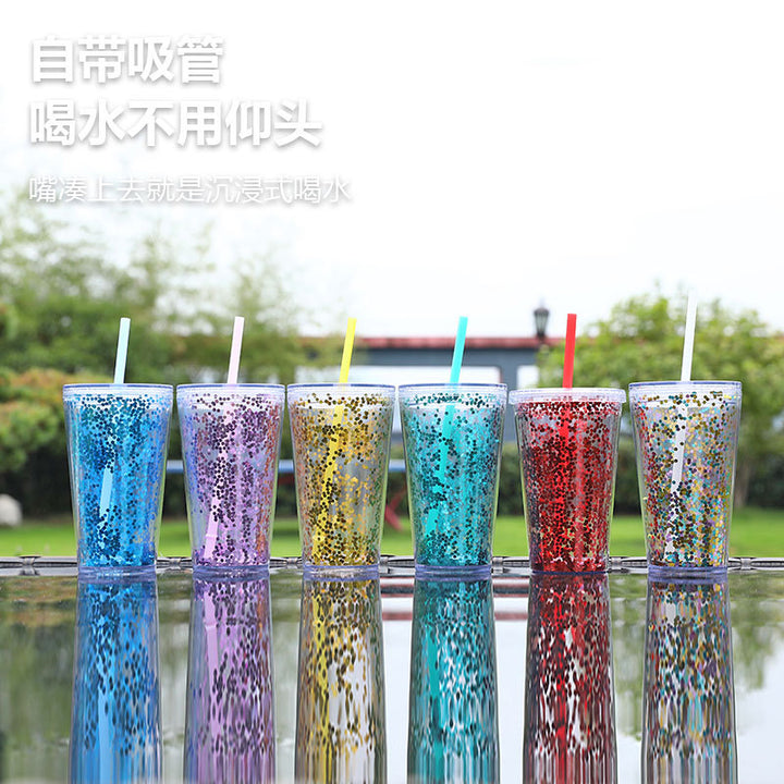 Unisex Drinking Cup with Glitter Kalsten