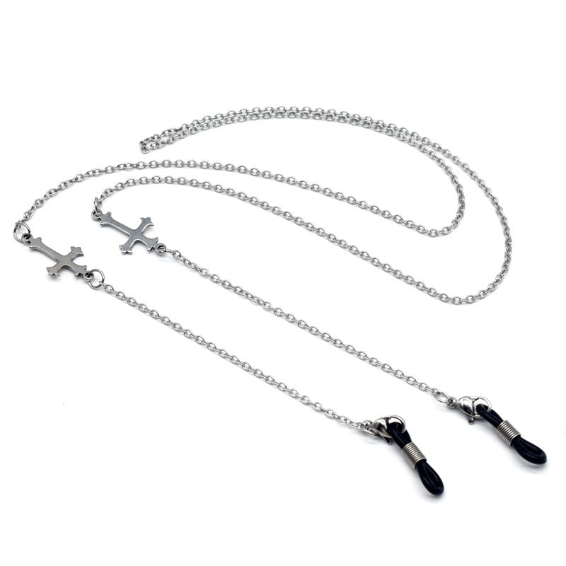 Stylish Cross-Designed Eyewear Chain Kalsten
