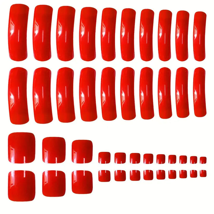Premium Glossy Press-On Nail Set Kalsten