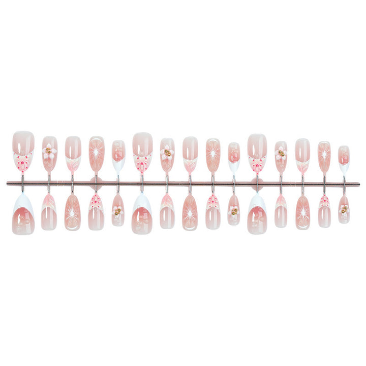 Artistic Floral Press-On Nail Collection kalsten