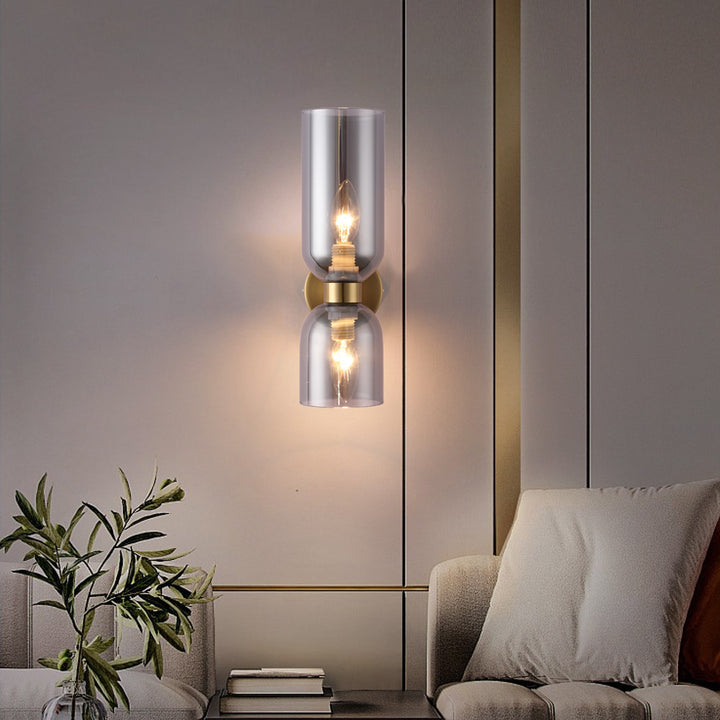 Double Cylinder Wall Light