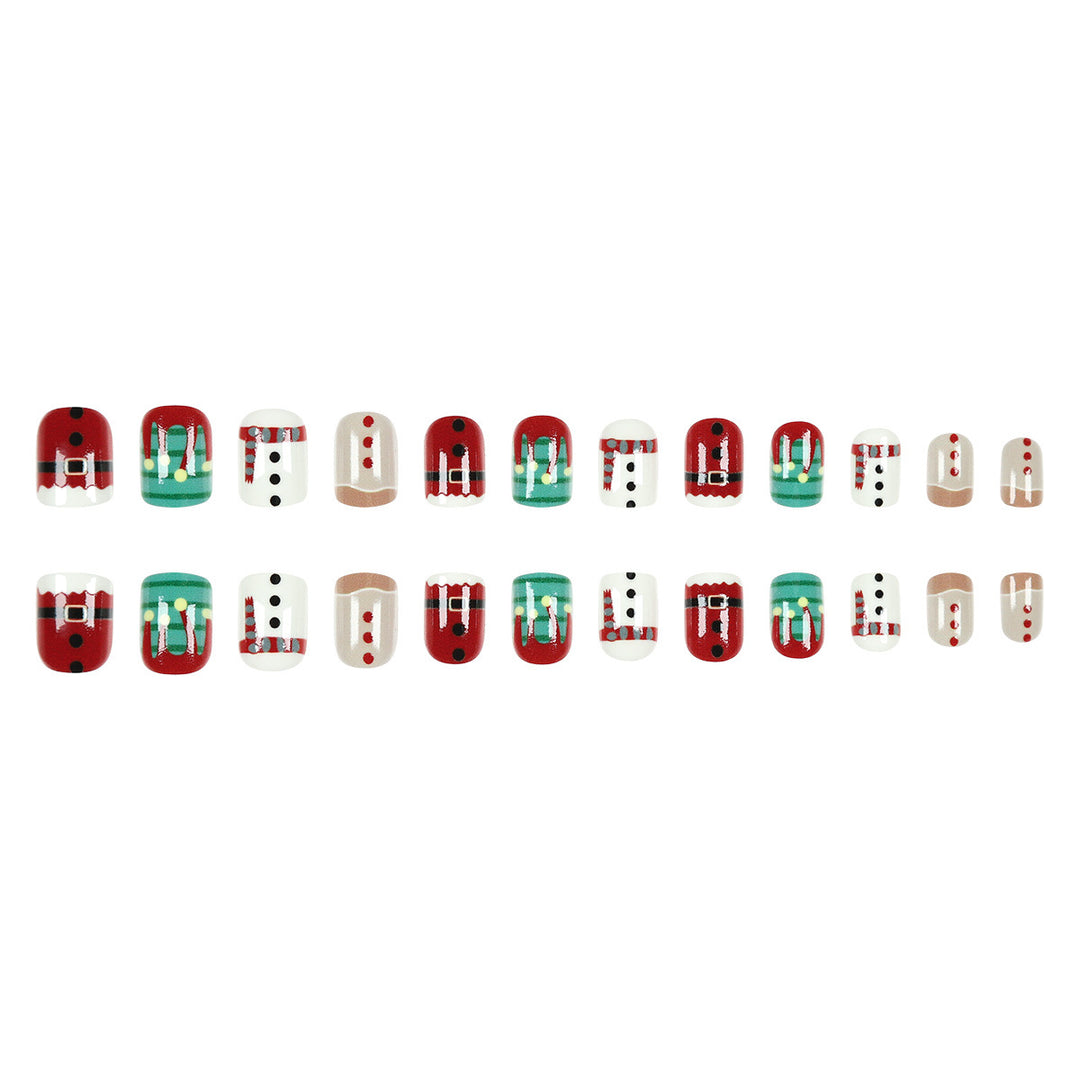 Festive Holiday Nail Art Set Kalsten