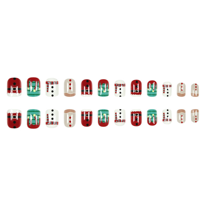 Festive Holiday Nail Art Set Kalsten