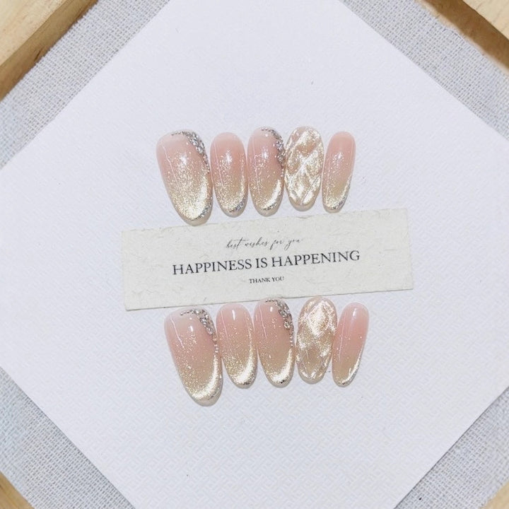 Artistic Press-On Nail Set Kalsten