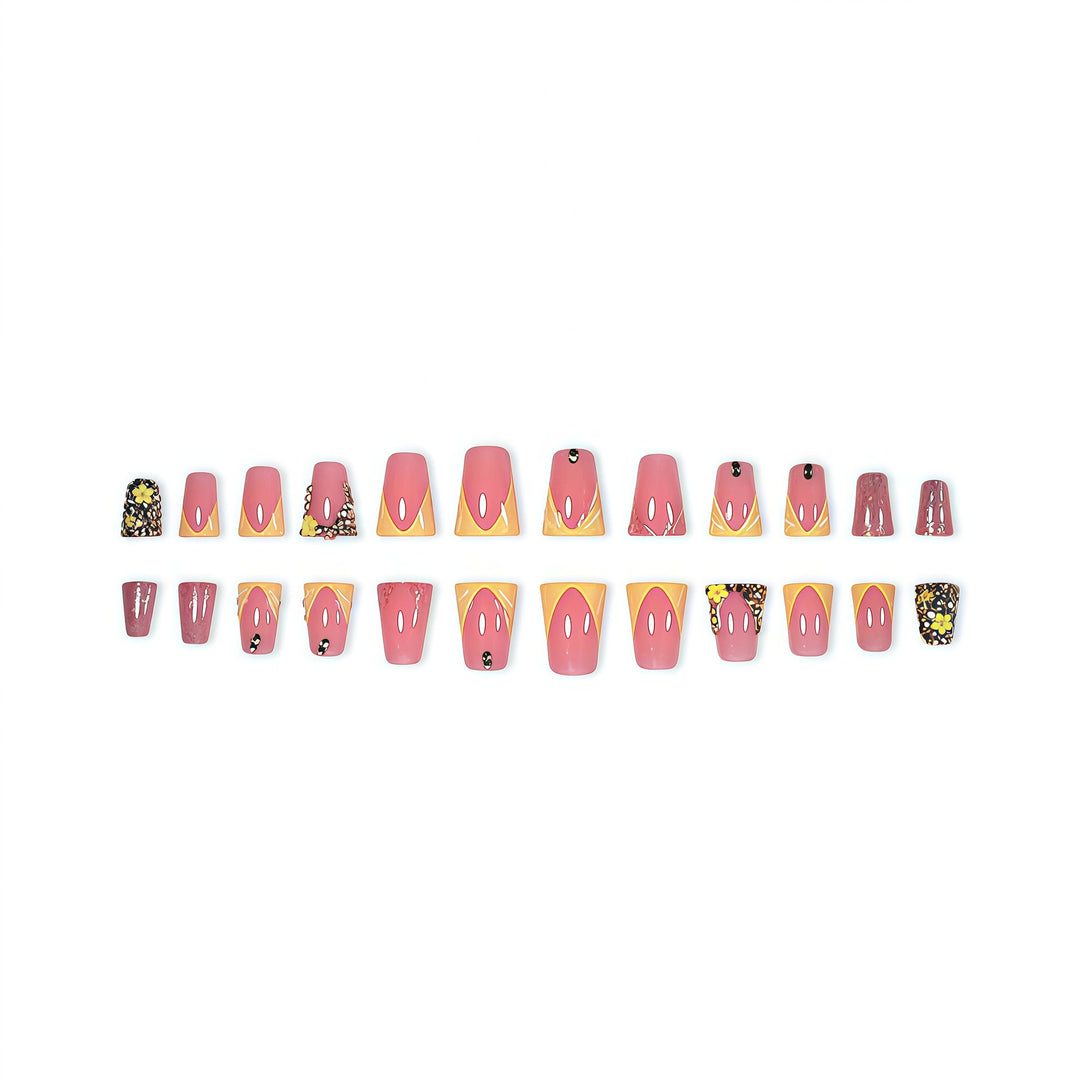 Decorative Floral 3D Nail Art Extensions Kalsten