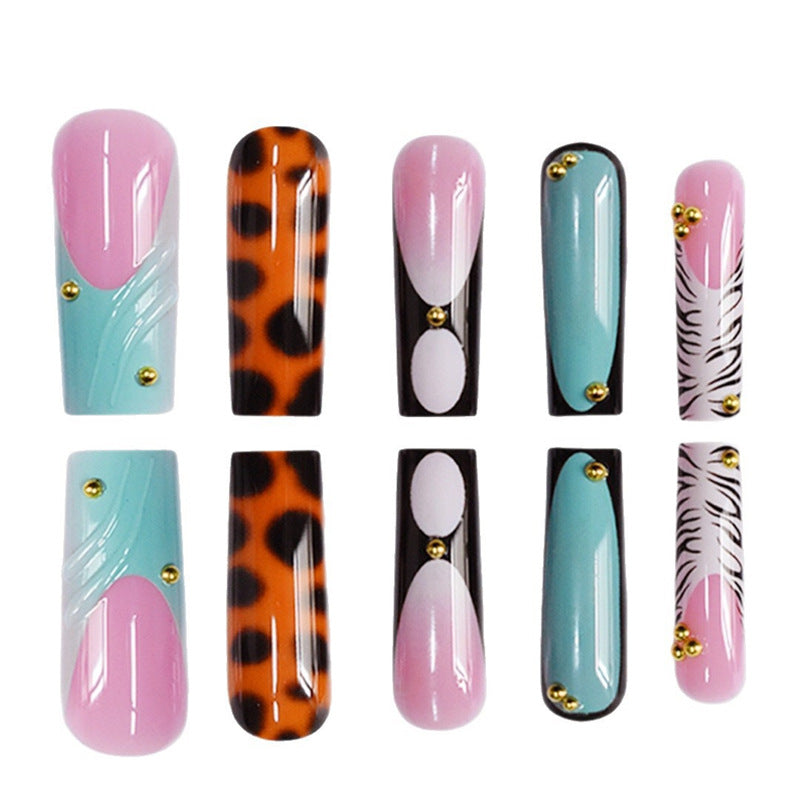 Artistic Press-On Nail Set Kalsten
