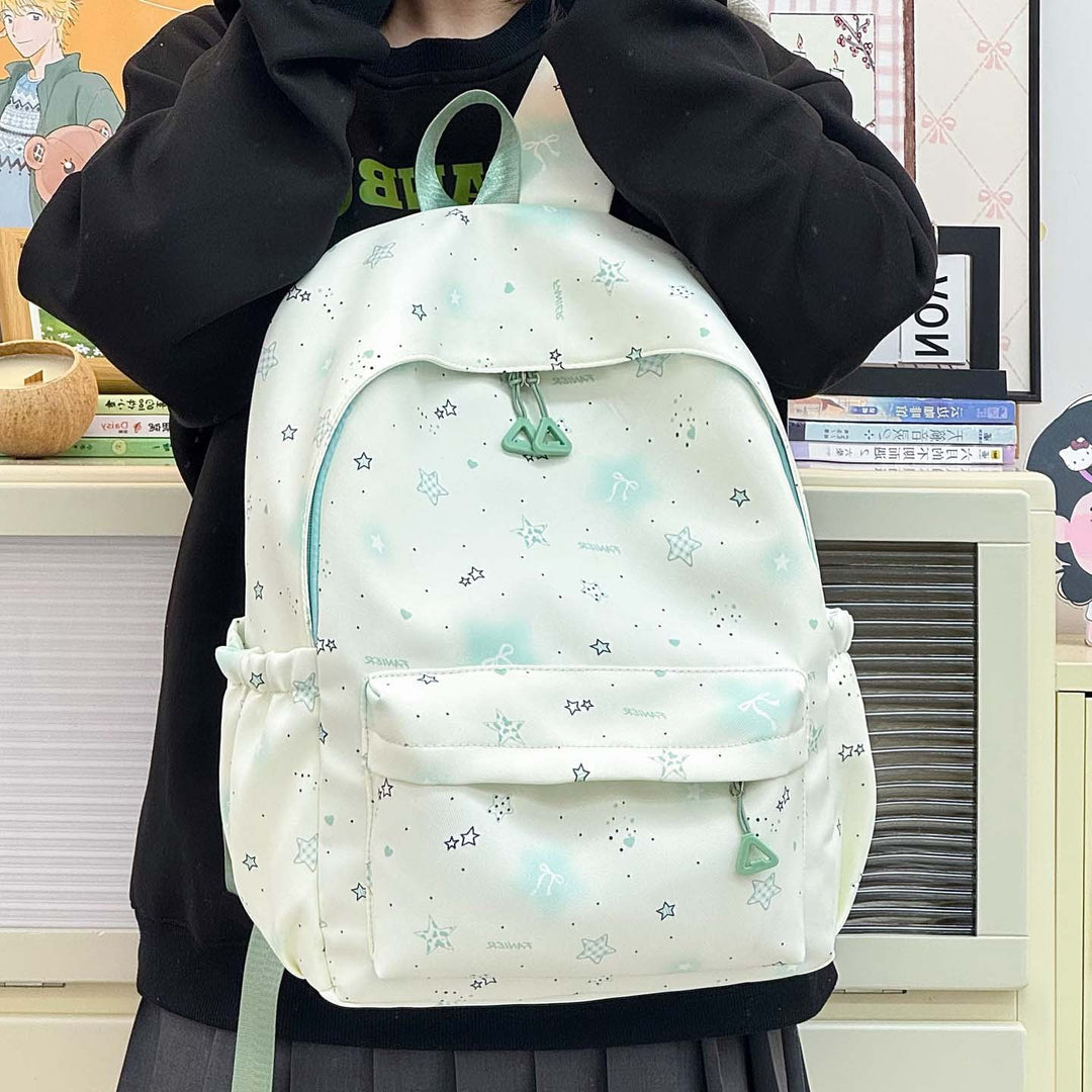 Star-Patterned Lightweight Backpack Kalsten