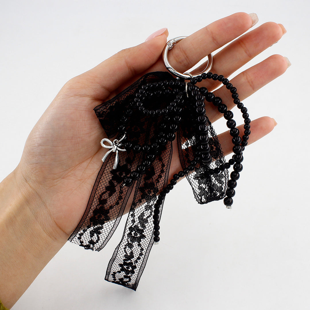 Lace and Bead Keychain Kalsten