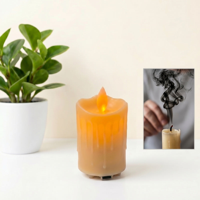 LED Stumpen Candle