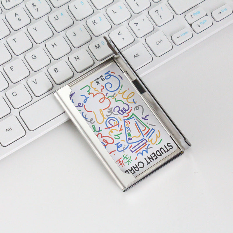 Premium Metal Business Card Case