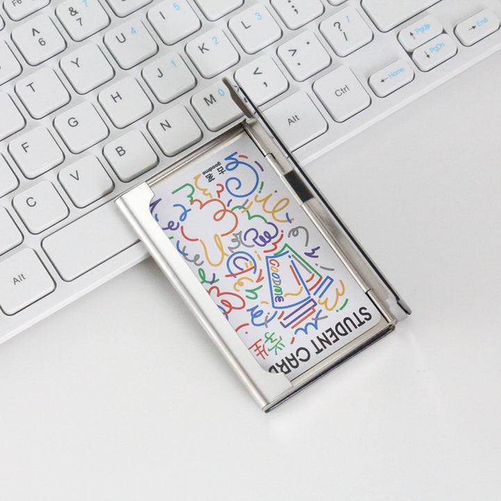Premium Metal Business Card Case
