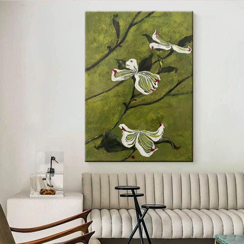 Floral Relief Wall Art