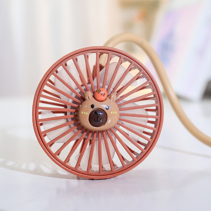 Women Portable Neck Fan with Flexible Design Kalsten