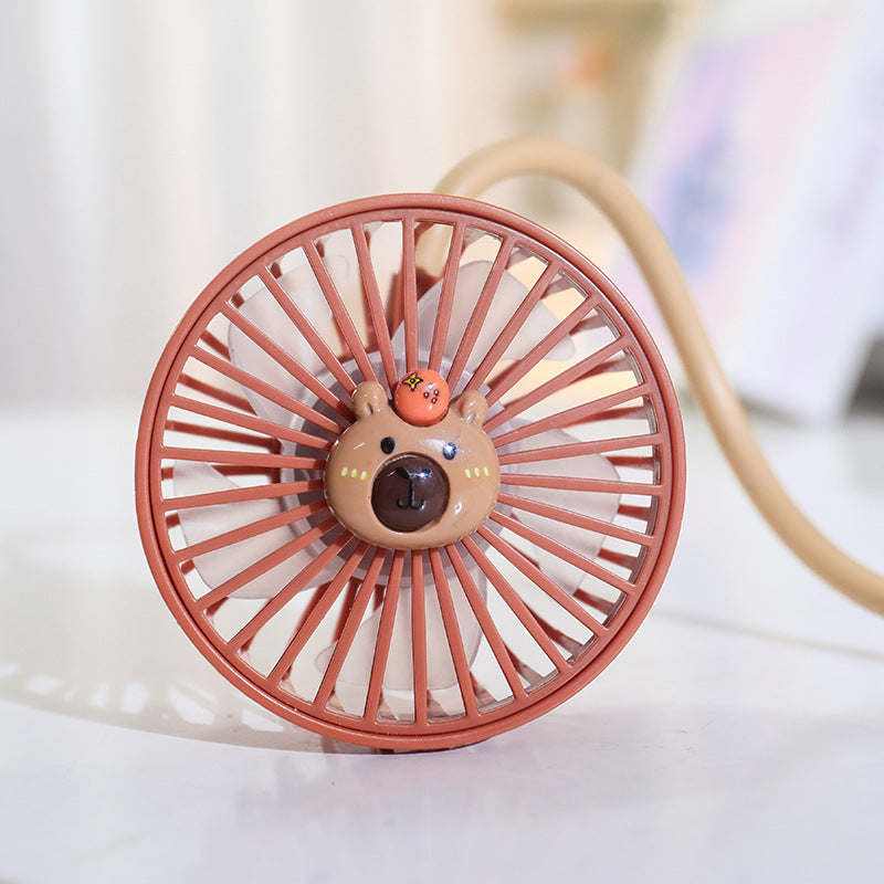 Portable Usb Neck Fan with Flexible Mount Kalsten