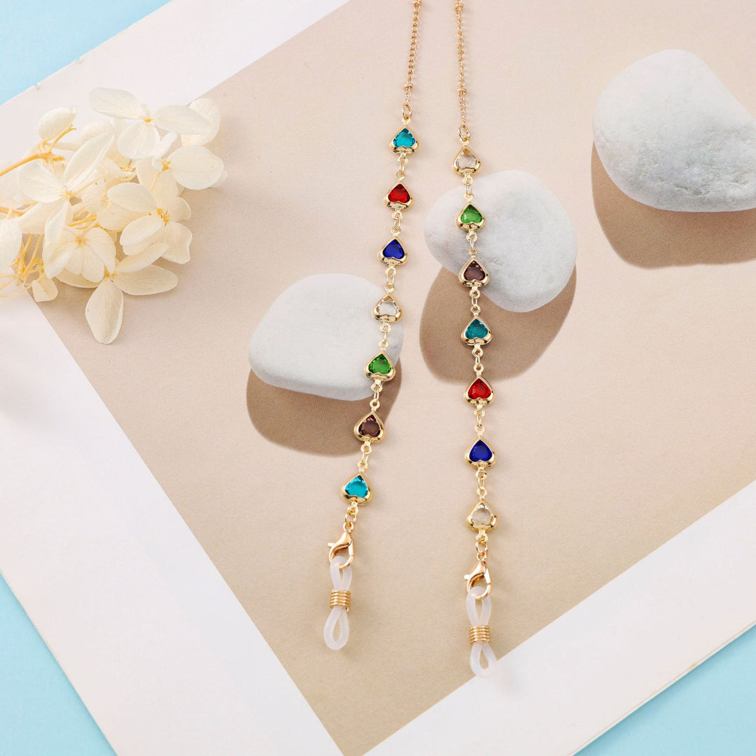 Heart-Shaped Eyewear Chain Kalsten