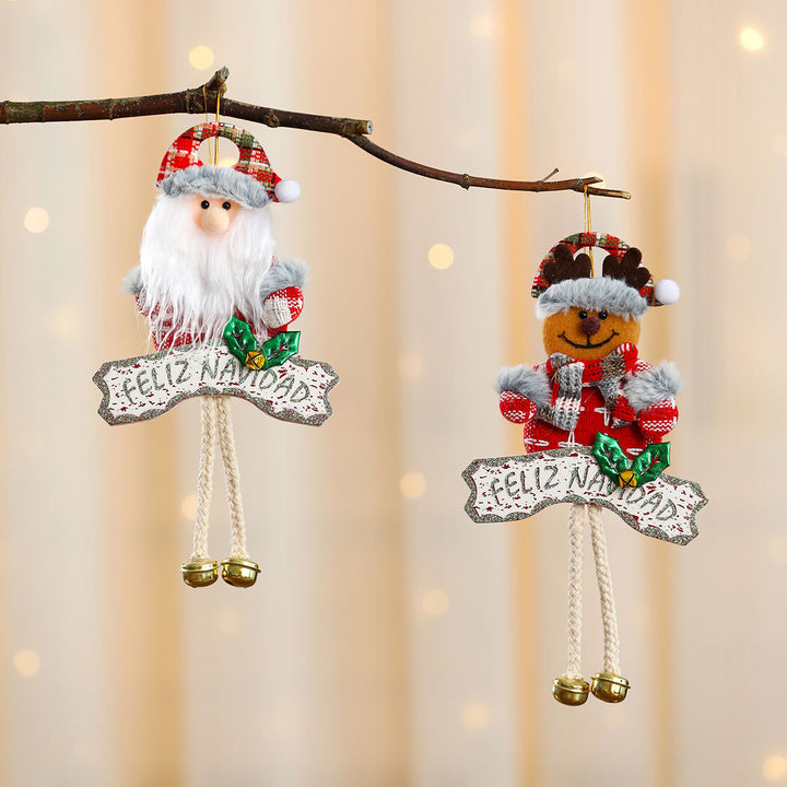 Decorative Holiday Santa Figurine Kalsten