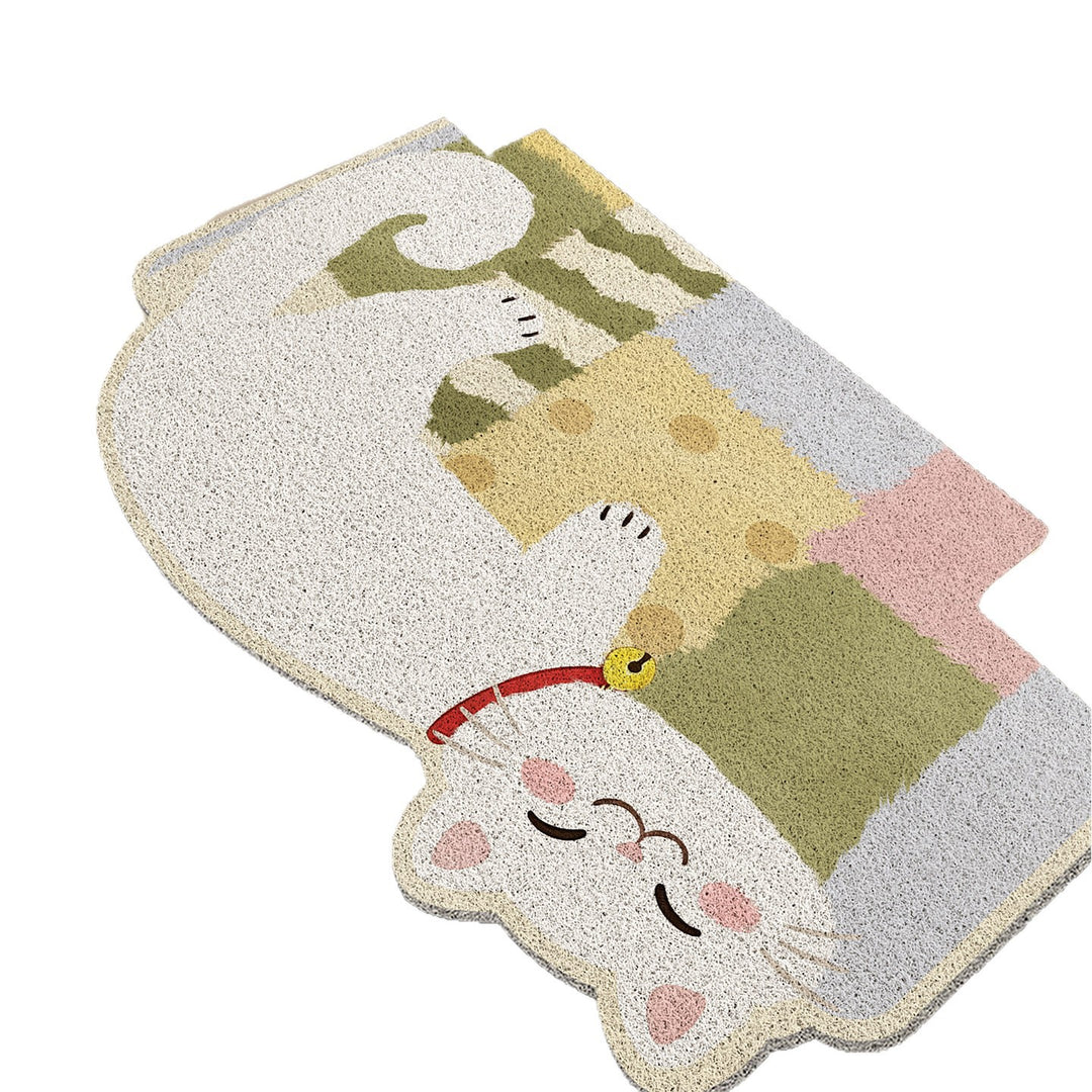 Cat-Themed Decorative Area Mat Kalsten