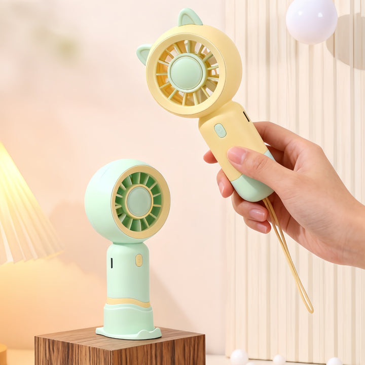 Portable Usb Hand Fan with Flexible Tilt Angle Kalsten