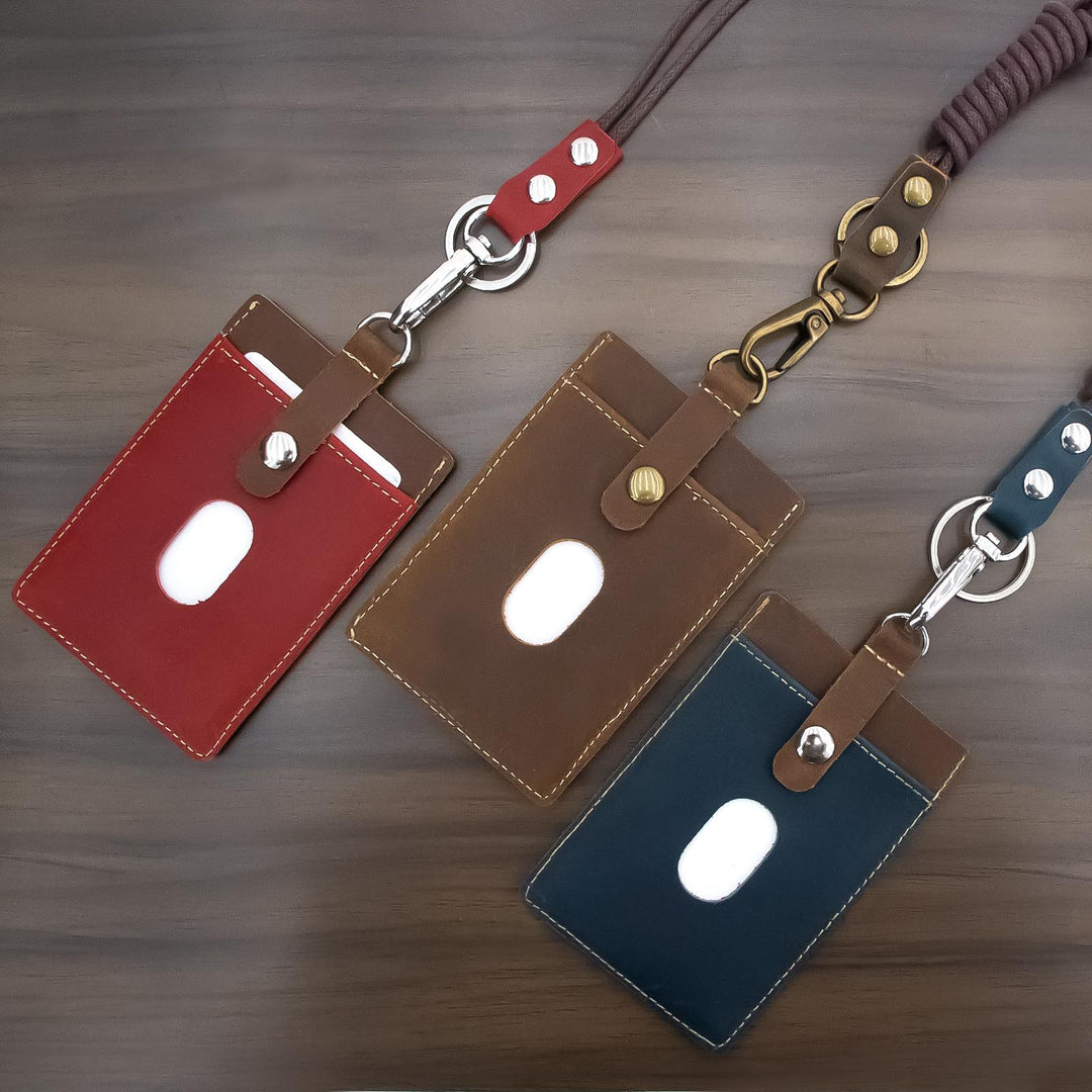 RFID-Blocking Leather ID Card Holder Kalsten