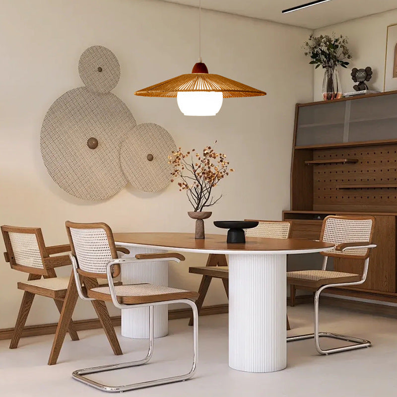 Artistic Bamboo Pendant Light