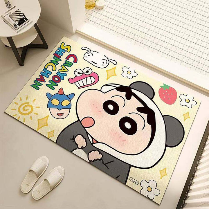 Cartoon-Themed Floor Mat