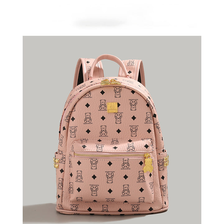 Stylish Character-Printed Backpack Kalsten