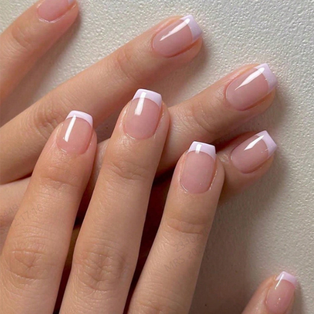 Elegant Floral Bow Press-On Nail Tips Kalsten