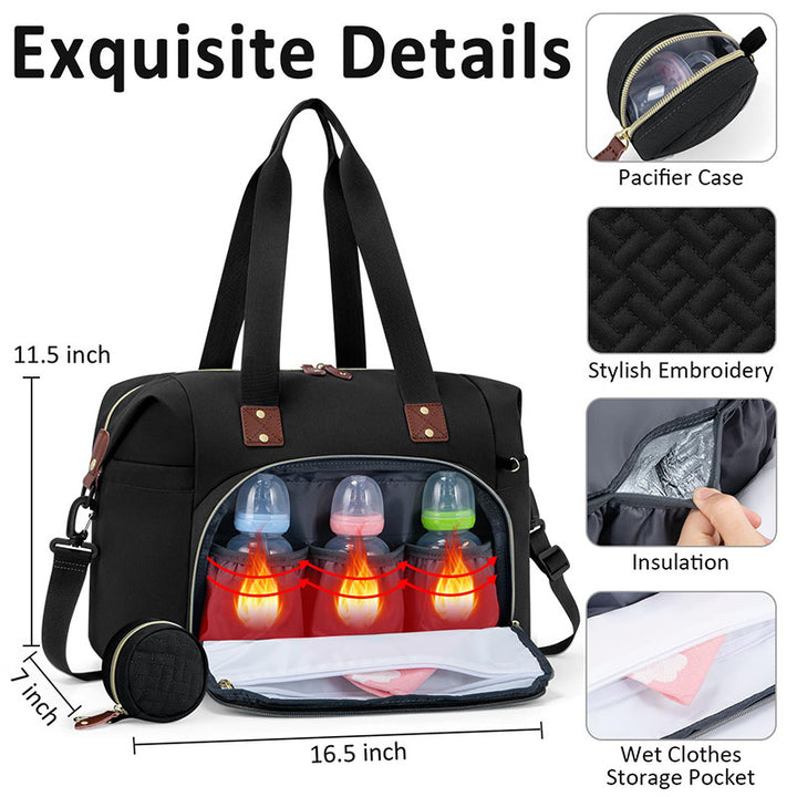 Fashionable and practical travel handbag with versatile storage space Kalsten