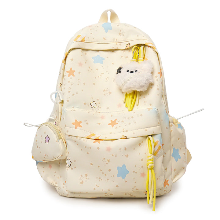 Cartoon-Embellished Casual Backpack Kalsten