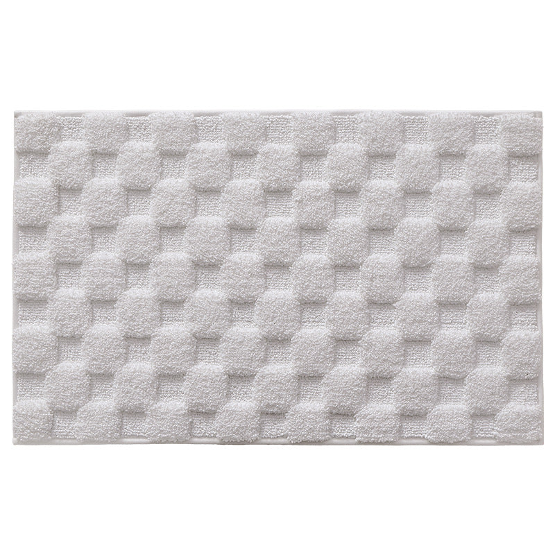 Textured Memory Foam Bath Mat Kalsten