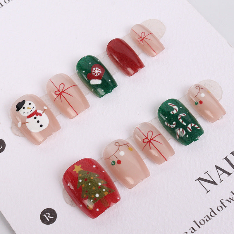 Holiday-Themed Decorative Press-On Nails Kalsten 1790727315