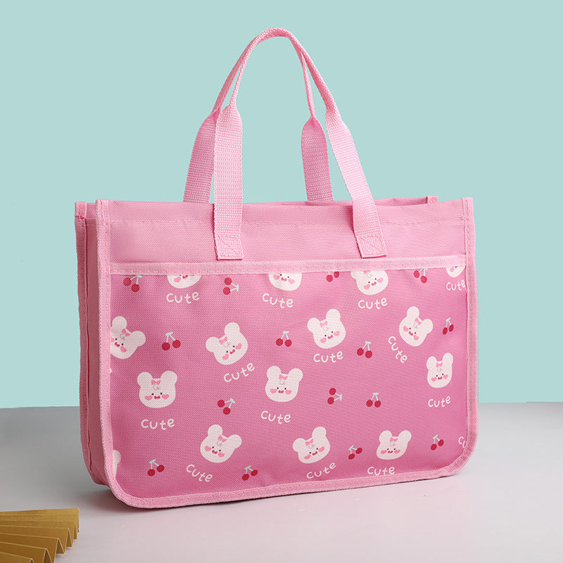 Kids Cute Bunny Print Lunch Bag Kalsten