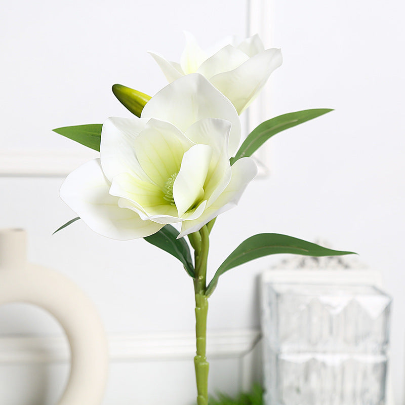 Elegant Magnolia Flower Arrangement for Home Decor