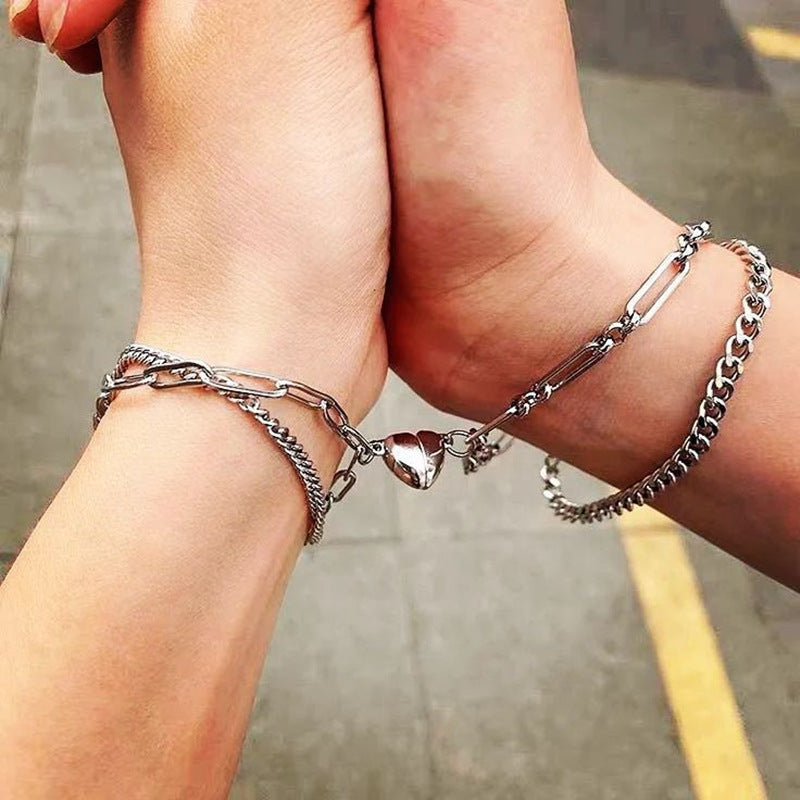 Layered Chain Bracelet Set Kalsten