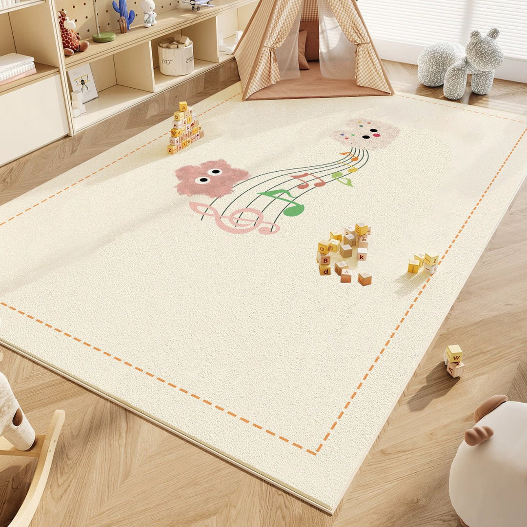 Fun Cartoon Play Area Rug