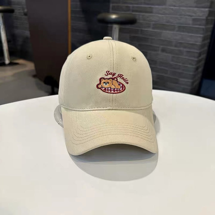 Playful Embroidered Baseball Cap