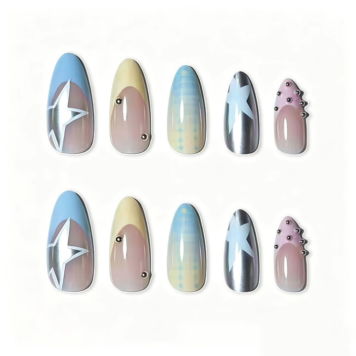 Artistic Gel Nail Art Extensions Kalsten