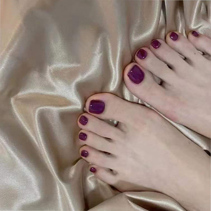 Elegant Gel Press-On Toenails