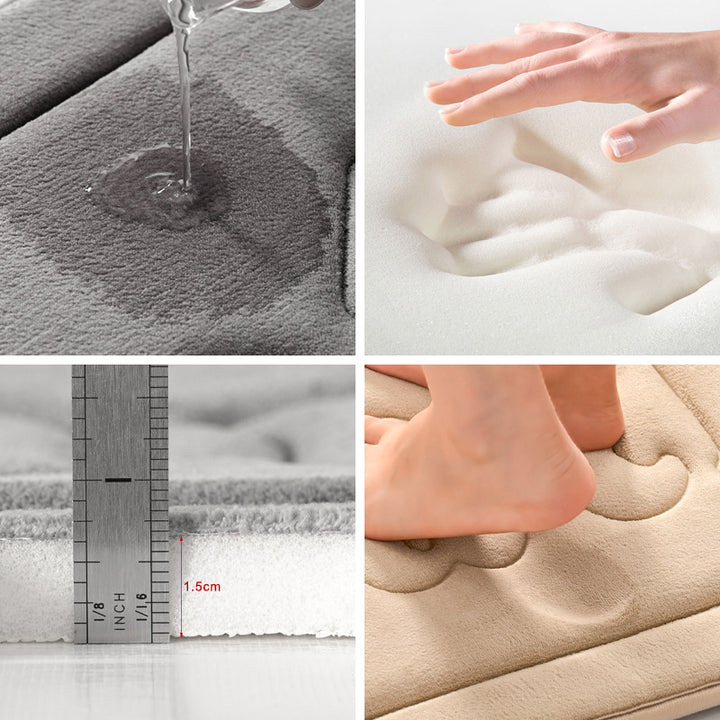 Soft Textured Bath Mat Kalsten