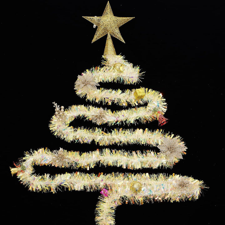 Glittering Tinsel Garland Decoration Kalsten