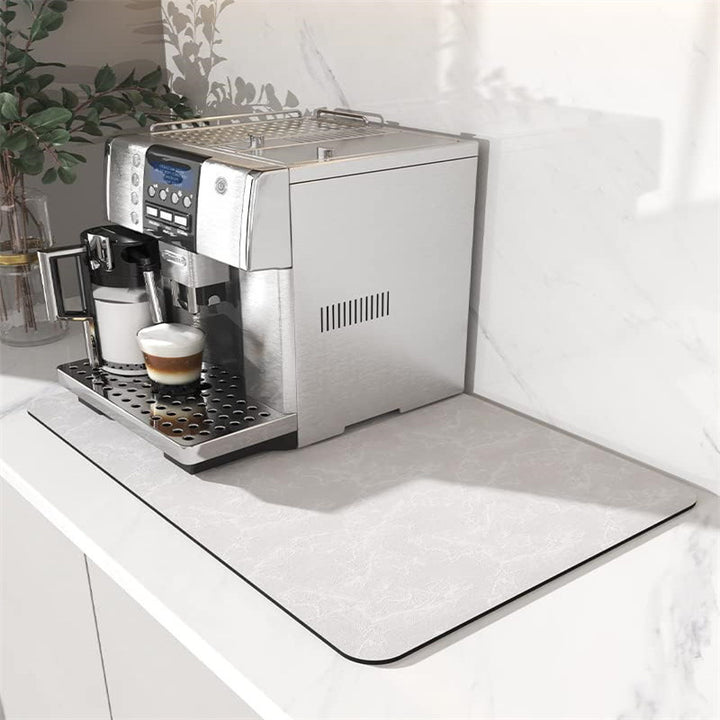 Coffee-Themed Kitchen Floor Mat