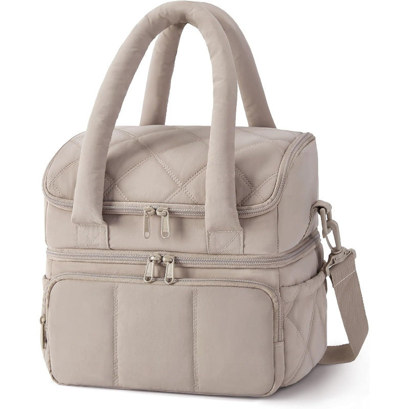 Stylish cosmetic travel bag with multiple compartments Kalsten