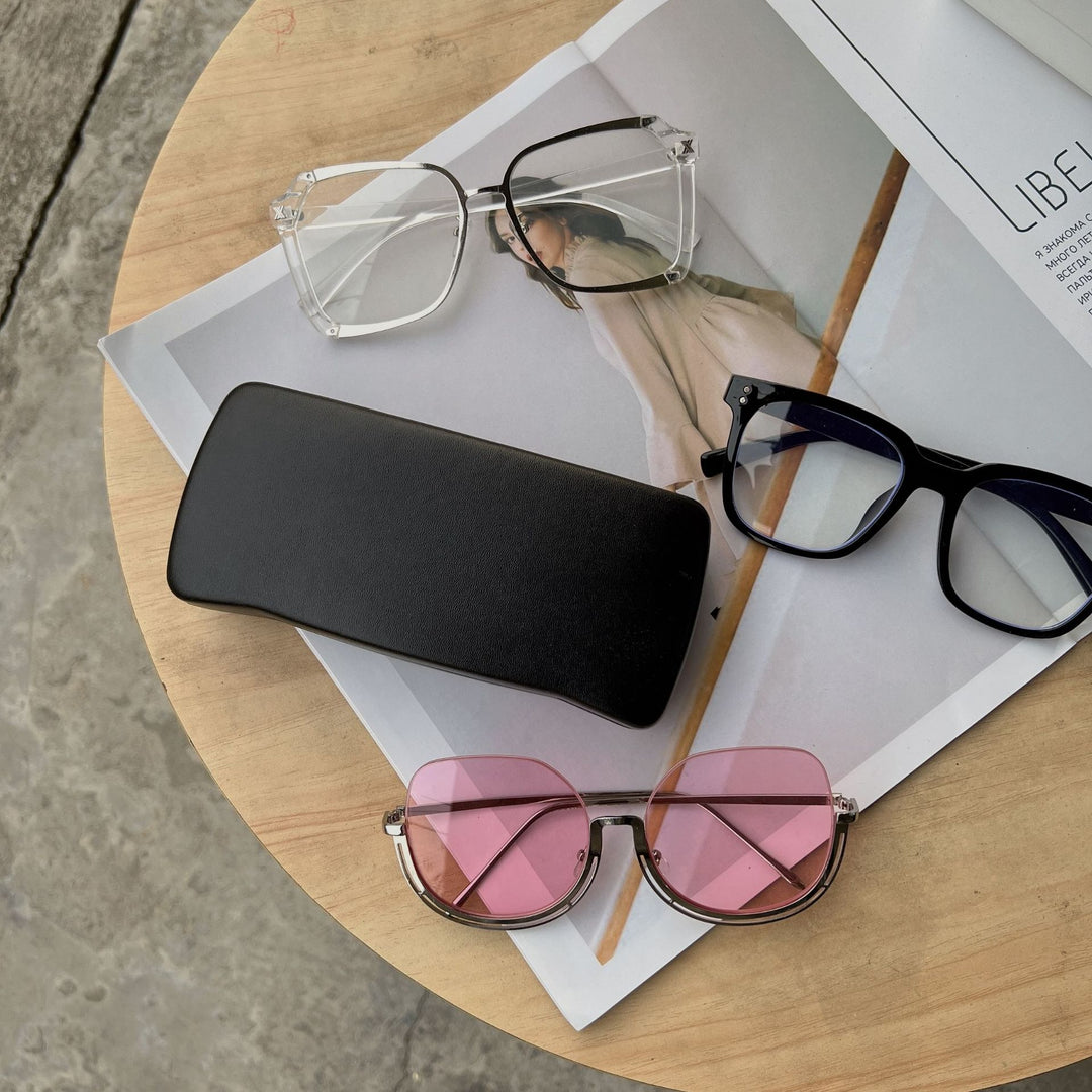 Elegant Leather Eyeglasses Case Kalsten