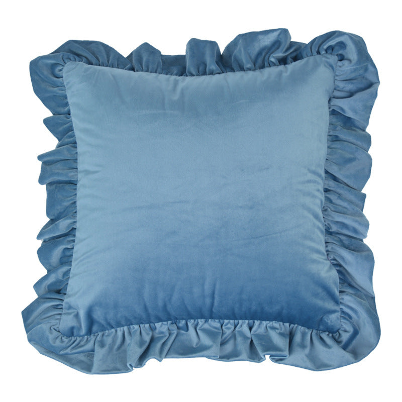 Luxury Ruffle Decorative Pillow